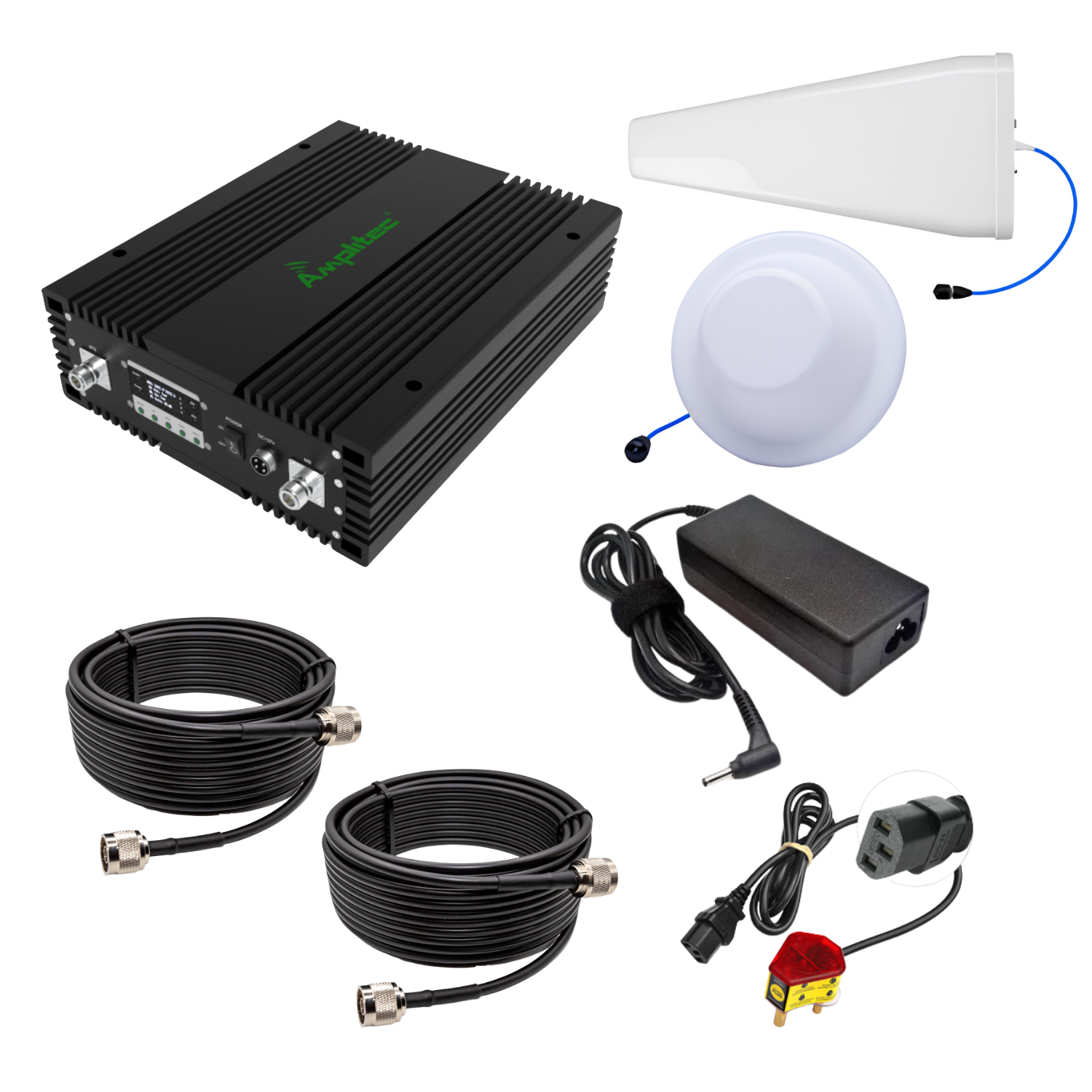 Amplitec C27C-GD-KIT Legal Signal Booster Dual-Band High Power